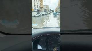 Heavy Rain And Thunder Storm | Dammam Saudi Arabia#shortvideo