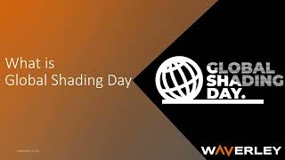 What is Global Shading Day?