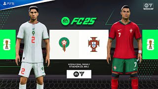 FC 25 - Morocco vs Portugal World Cup 2026 ft. Ronaldo & Hakimi | ps5 4K.