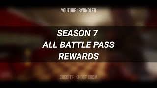 NEW BATTLE PASS LEAKS SEASON 7 | ALONG WITH MYTHIC GHOST AND MORE ! | CALL OF DUTY MOBILE