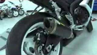 2008 Suzuki GSX-R600 with Two Brothers Exhaust