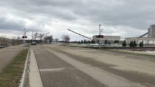 Railroad gate testing at Oregon WI.