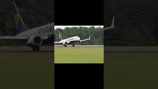 Hard 737 MAX Landing