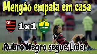 Resenha pós jogo Flamengo 1x1 Cuiabá. @acimadtrubronegro