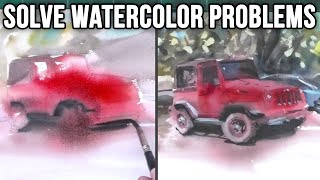 How to Solve ANY Watercolor Problem