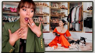 Reacting To Heart Evangelista's Luxury Closet Tour *I AM SHOOK*