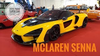 McLaren Senna in India | 2019 Parx Super Car Show | Walk Around | EXCLUSIVE