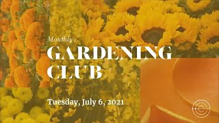 Zcash Gardening Club - July 2021