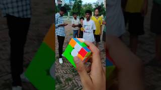 asking strangers to solve a Rubik's cube #shorts