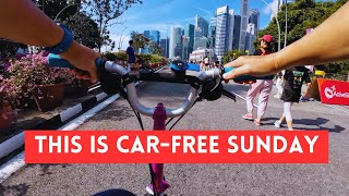 This is Car-free Sunday in Singapore, Mar 17, 2024 / CHILL WITH BERNIE