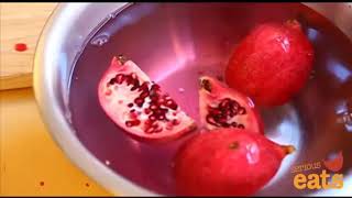 Knife Skills How To Remove Pomegranate Seeds - The Executive Chef Channel