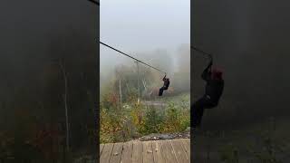 Zip lining