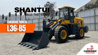 Entérate lo que te ofrece el Cargador Frontal SHANTUI L36-B5 - Motor CUMMINS