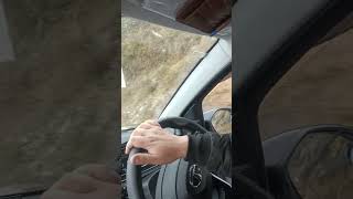 Cold winter hill drive #youtube #driving #himalayandrive #drivingfails #drivingtips #shorts