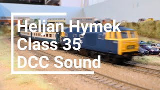 New Heljan Class 35 Hymek With Wheeltappers DCC Sound