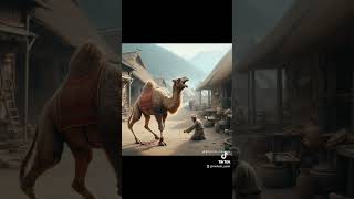 Insaan me insaaniyat k ilawa dab khatam hota jaa raha hai 😓😖 #camel #attack #reels #trending