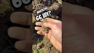 MANTICORE WEIRD SIGNALS? #metaldetecting #shorts