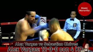 Alex Vargas vs Sebastian Cháves. Resumen. Análisis