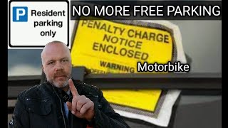 Parking Motorbikes / Taking The Freedom Away