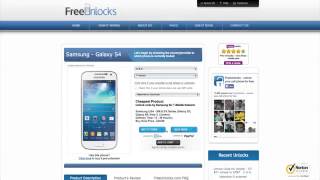 How to Unlock Samsung Galaxy S4   YouTube