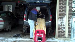 Snowblower Loading Ramp