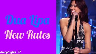 Dua Lipa - New Rules l Audio HQ