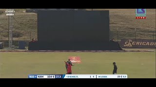 Namibia vs Scotland, 2nd Match - Live Cricket