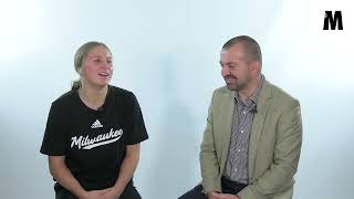 Kamy Peppler Interview - Women's Basketball Media Day 2024-25