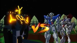 Barbatos Lupus Rex and Gn-001 vs Ohio Rex | build a boat for treasure roblox