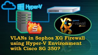 VLANs in Sophos XG Firewall using Hyper V Environment with Cisco SG 350?