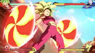 DBFZ S3.5 Kefla sparking midscreen to corner loop 120 hits