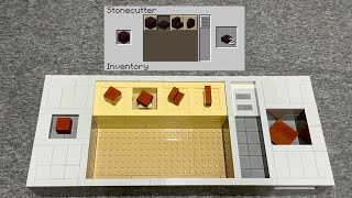 How to Build Lego Minecraft Stonecutter | WORKING