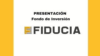 Presentación de Fondos de Inversión en Ecuador Fiducia