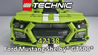 42138 Ford Mustang Shelby GT500 LEGO TECHNIC Full Build Part 2