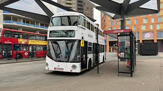 London Bus Route 76- Tottenham Hale Bus Station to Waterloo, Lower Marsh + diversion