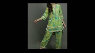 Printed lawn suit designs ideas/Printed lawn dress designs 2024/2 piece Printed lawn suit design