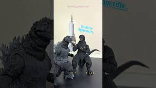 That’s gonna be one hell of a warning shot. #shmonsterarts #godzilla #godzillameme #therussianbadger