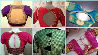 Blouse back neck trending designs 2022 | Blouse images latest photos