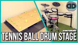 How To Build A Soundproof Tennis Ball Drum Stage