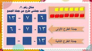 الطرح ضمن العدد 18 ثالثا