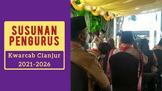 Susunan Pengurus Kwarcab Cianjur Masa Bakti 2021-2026