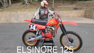 1980 HONDA ELSINORE CR125R FULL CUSTOM BUILD