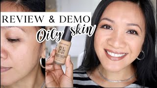 Sephora Best Skin Ever Foundation Review | Oily Skin Try on and wear test | aboutsomethingpretty