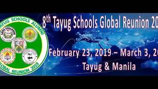 Tayug Schools Alumni Global Reunion Invitation