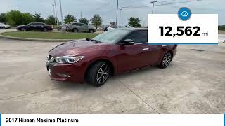 2017 Nissan Maxima C439157K