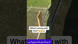 Whats wrong with this wicket.