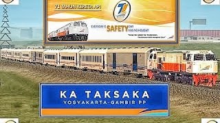 ►D◄ K.A.I: Kereta Api Eksekutif Satwa KA 51 Taksaka Spc Dirgahayu PT. KAI - GTAInd