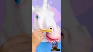 kuda nya jorok🤢🤮 #unicorn #snackinsanity #toys #snackup #unboxing #snackpack #shortvideo