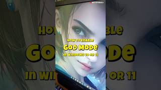 How to Enable God Mode in Windows 10 or 11 #godmode #pctips #tech