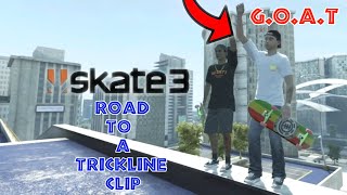 SKATE 3 | Road To A Trickline Clip - ft.Triix (THIS WAS SO INSANE)